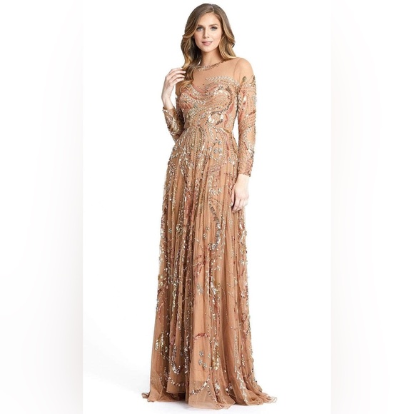 Mac Duggal Dresses & Skirts - MAC DUGGAL 5217 DRESS Nude